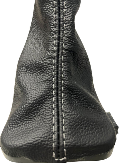 Black Leather Automatic Shift Boot Cover For Ford F150 2015 2016 2017 2018 2019 2020