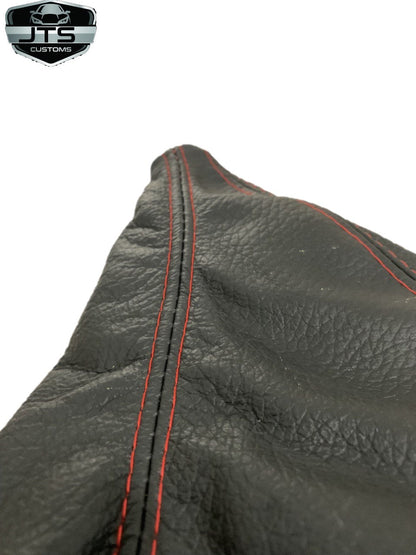 Leather MANUAL Shift Boot Cover In Black 1987 1988 1989 1990 1991 1992 1993 Ford Mustang GT Convertible Coupe