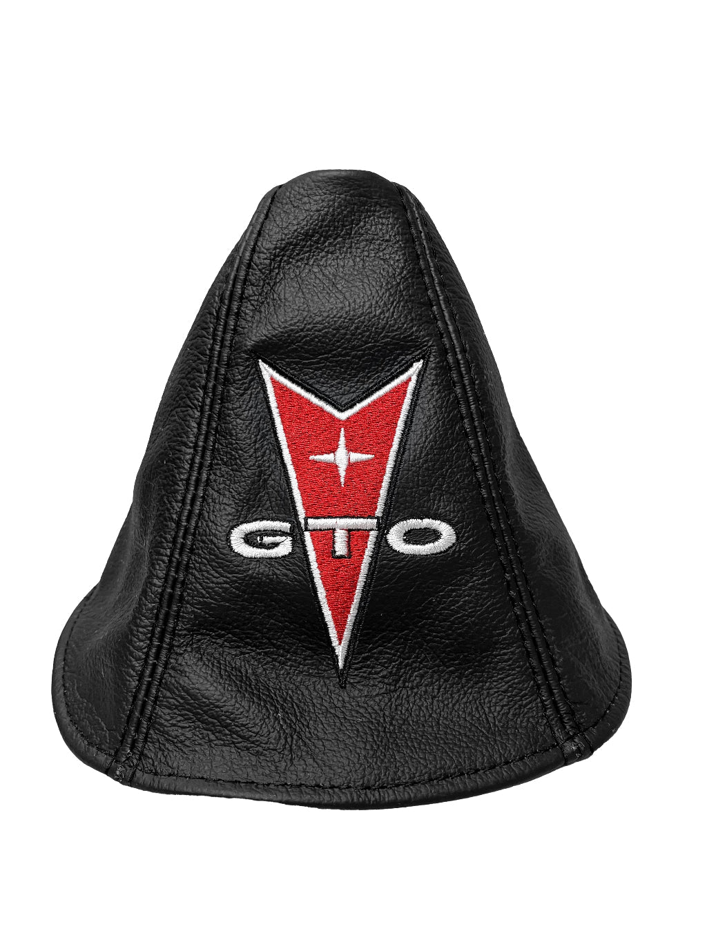 Custom Embroidered Leather Shift Boot Cover for Pontiac GTO 2004 - 2006
