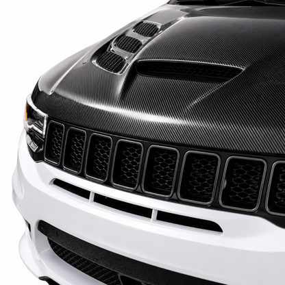 Jeep Grand Cherokee Carbon Fiber Sniper Hood