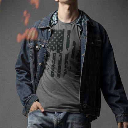 Diesel Freak Skully Blackout American Tee