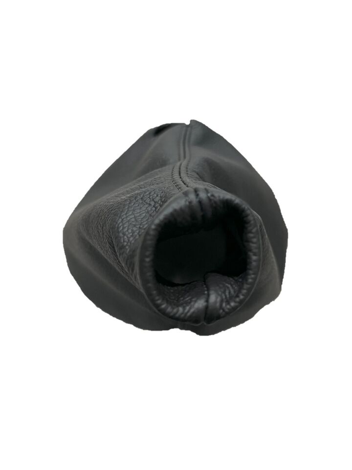 Black Leather Auto/ Manual Shift Boot Cover For Chevrolet Corvette C2 C3 C4 C5 C6 C7