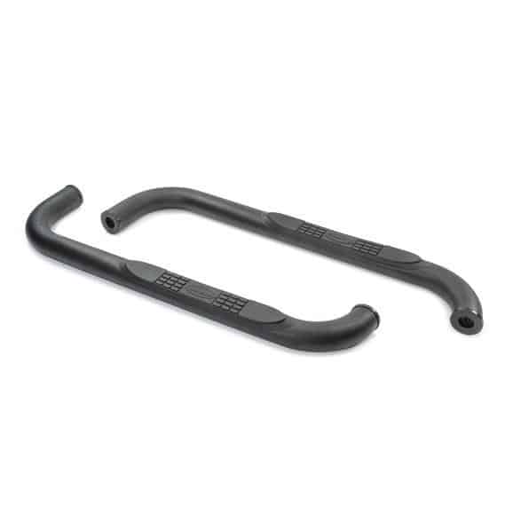Powder Coat Black Tube Side Steps