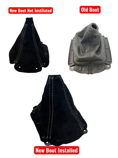 Genuine SUEDE Shift Boot Cover Fits For 1989-1997 Mazda Mx-5 Mk1