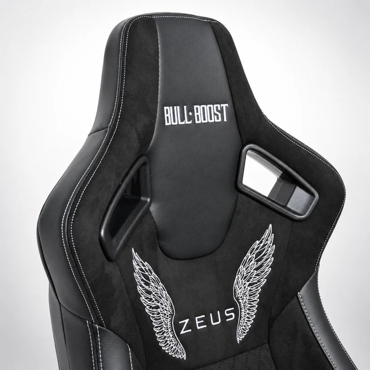 BULL BOOST ZEUS Collection Black Reclinable Racing Seats – Pair