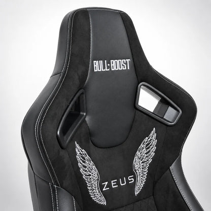 BULL BOOST ZEUS Collection Black Reclinable Racing Seats – Pair