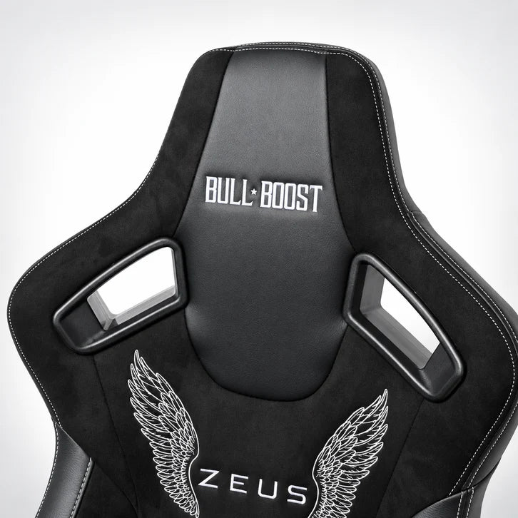 BULL BOOST ZEUS Collection Black Reclinable Racing Seats – Pair
