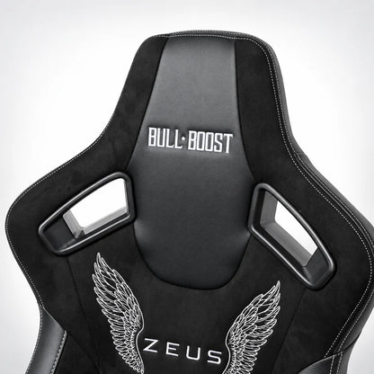 BULL BOOST ZEUS Collection Black Reclinable Racing Seats – Pair