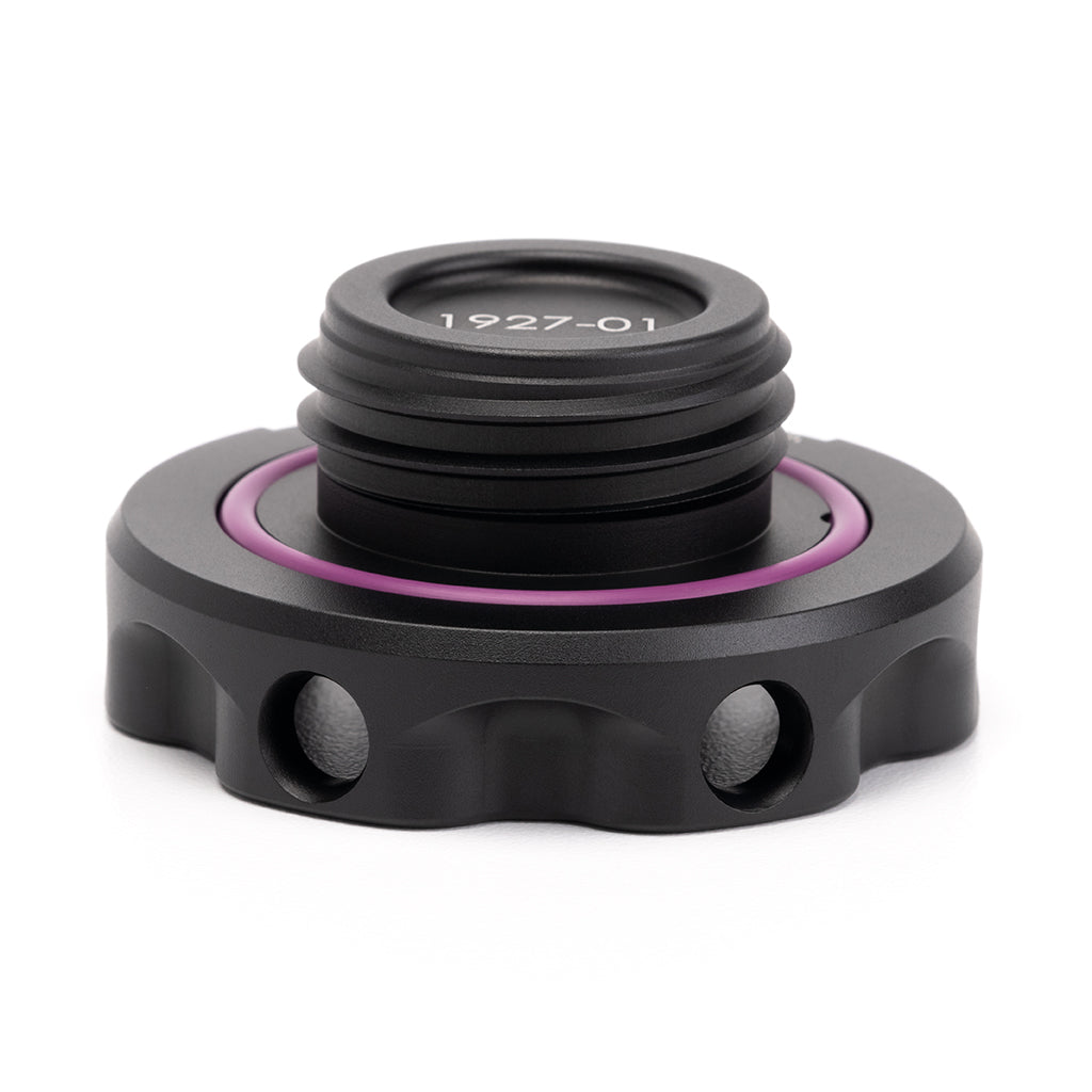 ACUITY Instruments Podium Oil Cap in Satin Black for Hondas/Acuras