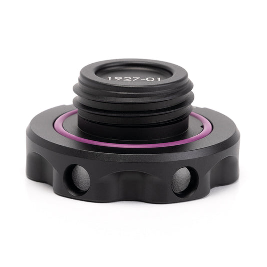 ACUITY Instruments Podium Oil Cap in Satin Black for Hondas/Acuras