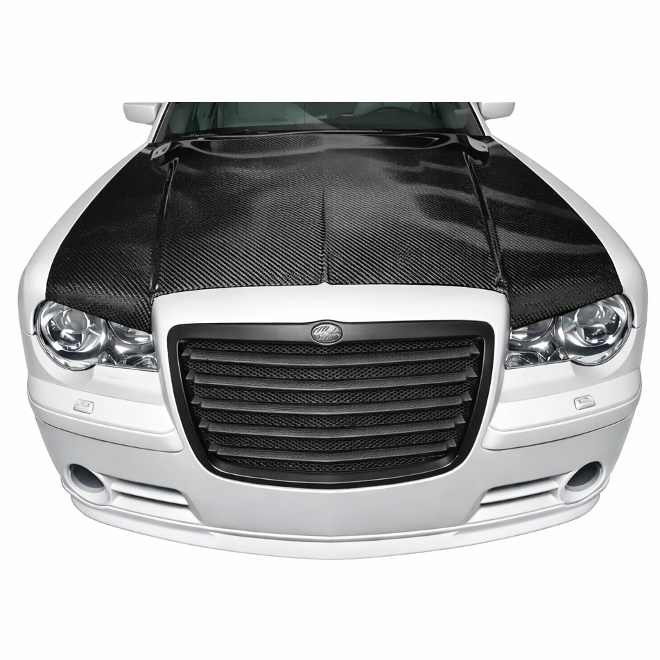 Chrysler 300 Challenger Style Hood W/ Mad Eyes