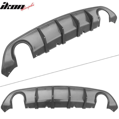 2015-2024 Dodge Charger SRT V3 Rear Diffuser with Reflective Tape PP