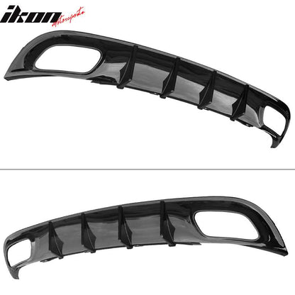 2015-2024 Dodge Charger V2 Style Rear Diffuser Bumper Lip PP