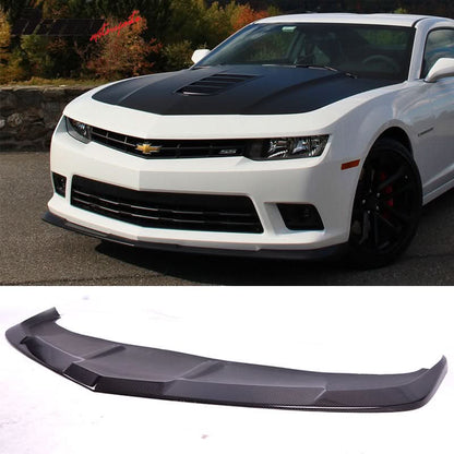 2014-2015 Chevrolet Camaro SS 1LE Style Front Bumper Lip Carbon Fiber
