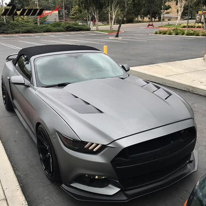 2015-2017 Ford Mustang Front Bumper Lip Chin Spoiler Splitter