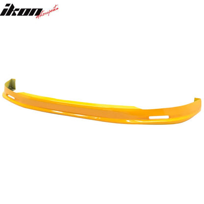 1996-1998 Honda Civic Mugen Style Painted Orange Front Bumper Lip PU