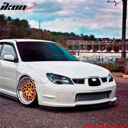 2006-2007 Subaru Impreza WRX STI Style Front Bumper Lip Chin PP
