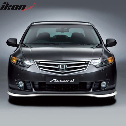 Universal 100" Quick Chin EZ Install White Front Bumper Lip Splitter