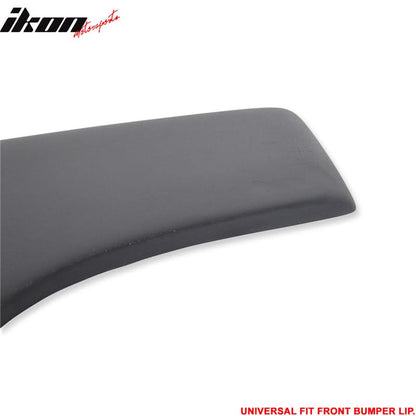 Universal 24"x5"Inch Type 3 Front Bumper Quick Lip Splitter 2PC PU