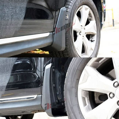 2006-2011 Honda Civic Sedan Fender Mud Guards Splash Flaps PU 4PC