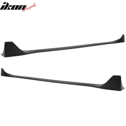 2017-2022 Tesla Model 3 IKON Style Side Skirts Rocker Panel ABS 4PC