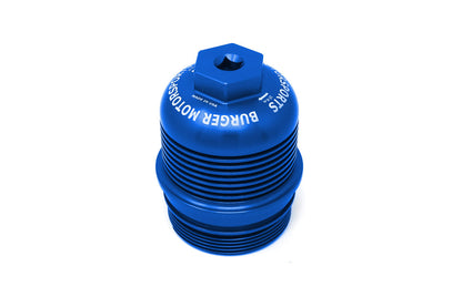 Blue Oil Filter Cap