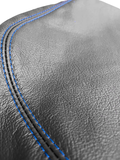 For 2014-2019 Chevy Corvette C7 Genuine Leather/Suede Console Armrest Cover