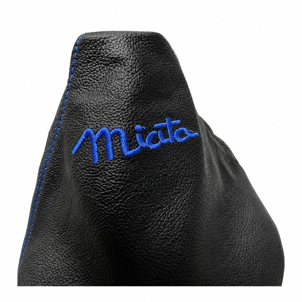 Custom Embroidery Leather Shift Boot Cover For Mazda MX-5 MK1 2005 2006 2007 2008 2009