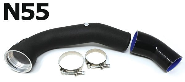 BMS Aluminum Replacement Charge Pipe for N55 E Chassis BMW - Burger Motorsports 