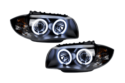 BMW 1 Series 120i 118i E87 Angel Eyes LED Headlights (2005-2011)