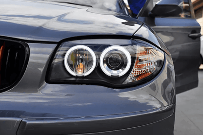 BMW 1 Series 120i 118i E87 Angel Eyes LED Headlights (2005-2011)