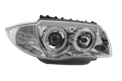BMW 1-series E81 E82 E87 E88 Chrome Angel Eyes Headlight Set (2004 to 2011)