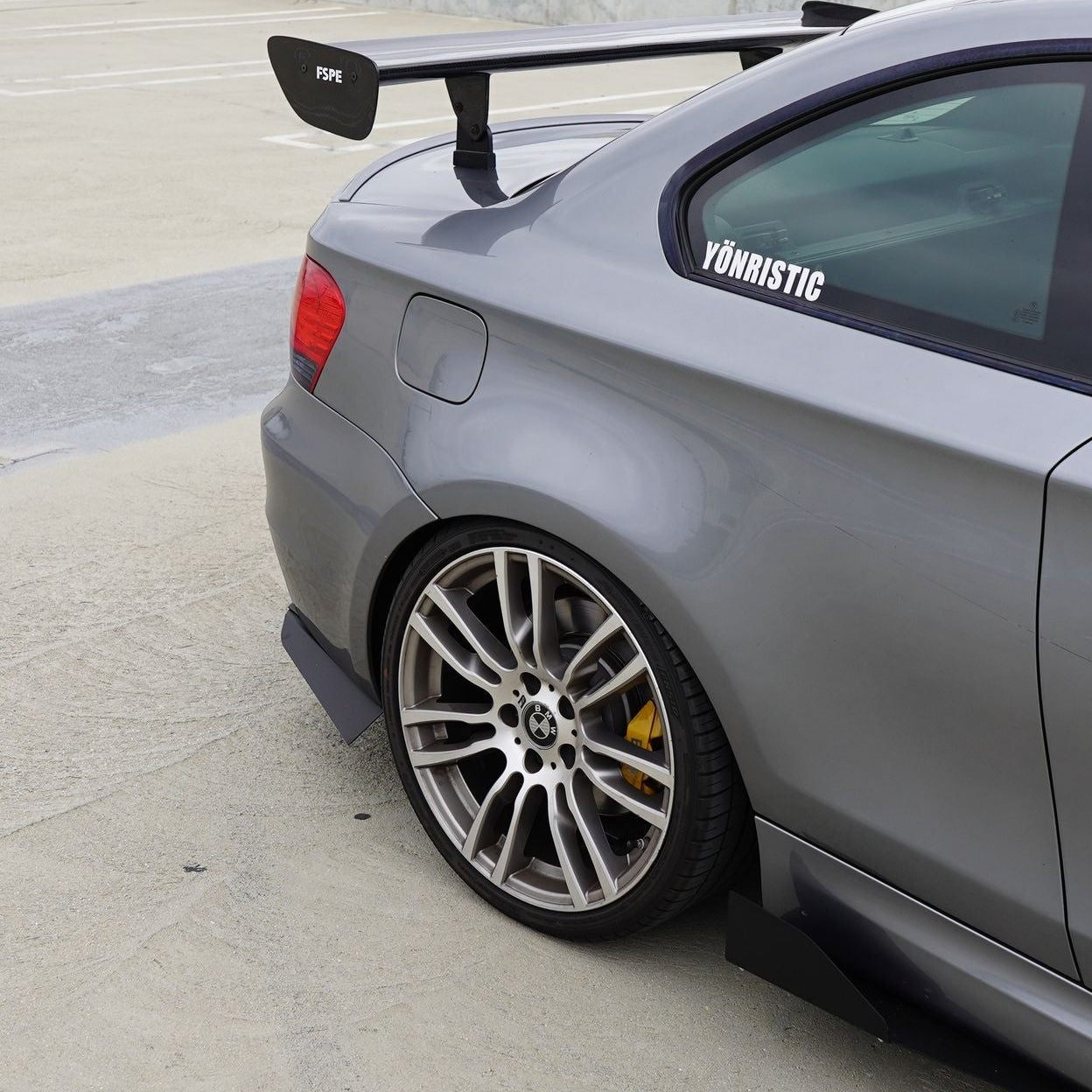 BMW 128i / 135i (2007-2013) E82 Aluminum Side Skirt Extensions V1 & V2