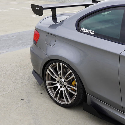 BMW 128i / 135i (2007-2013) E82 Aluminum Side Skirt Extensions V1 & V2