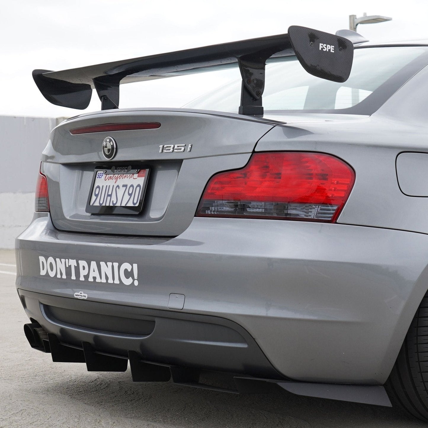 BMW 128i / 135i (E82) 2007-2013 Rear Diffuser & Rear Spats