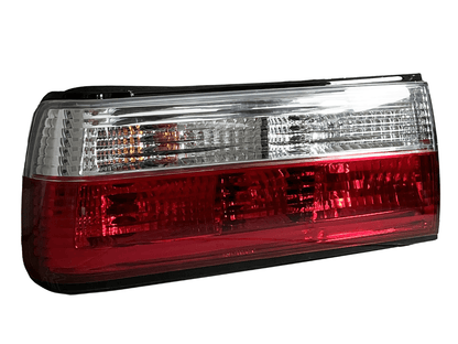 BMW 3-Series E30 Red/ Clear Tail Lights- Facelift (1988-1994)
