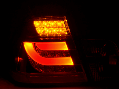 BMW 3 Series E46 Sedan Red LED LightBar Taillights Set- Facelift (2003 - 2006)