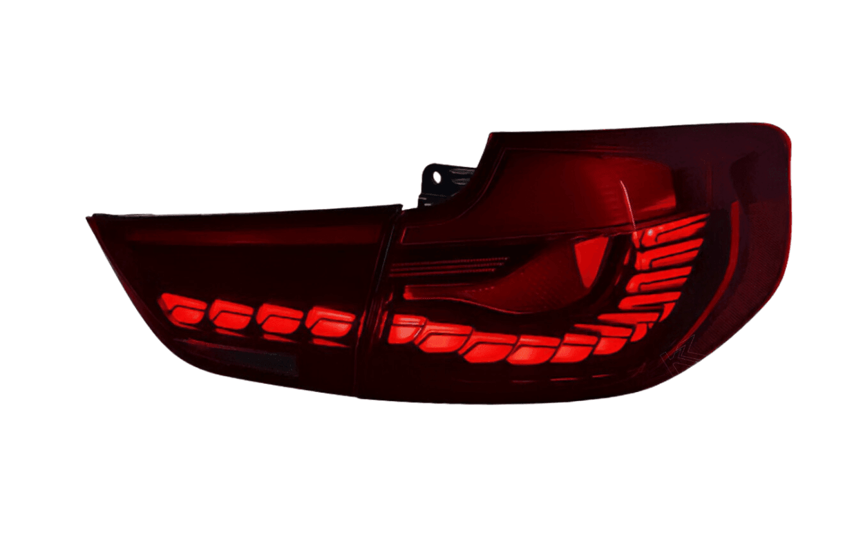 BMW 3-Series F34 Gran Turismo (GT) Red /or/ Smoke GTS OLED Style Tail Lights 2012-2016