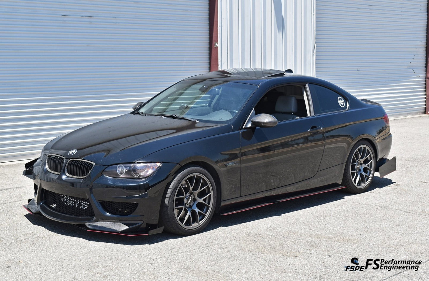 BMW 335i (E92) (2006-2012) Canards V1 for Amuse Bumper