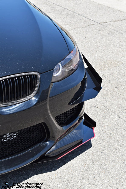 BMW 335i (E92) (2006-2012) Canards V1 for Amuse Bumper