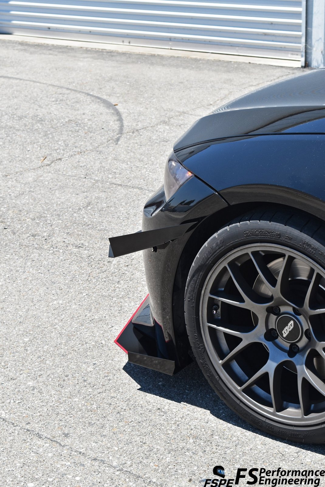 BMW 335i (E92) (2006-2012) Splitter Spats for Amuse Bumper