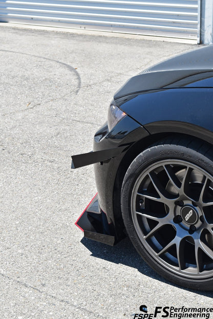 BMW 335i (E92) (2006-2012) Splitter Spats for Amuse Bumper