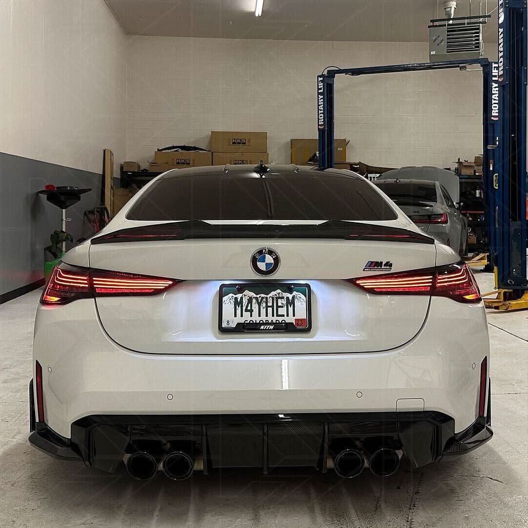 BMW 4-Series G82 M4 G22 4 Series "CSL" Laser Style Taillights (2021+)