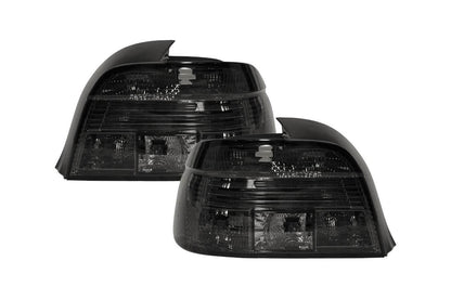 BMW 5 Series E39 LED Strip Smoked Clear Tail Lights (1995-2000)