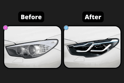 BMW 5-Series F07 Gran Turismo Modernized Headlights Upgrade (2010 - 2016)