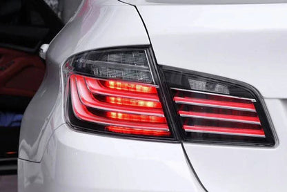 BMW 5-Series F10 Clear Style LED Tail Lights (2010-2017)