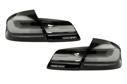 BMW 5-Series F10 F18 Clear (G30 Style) Tail Lights 2011-2017