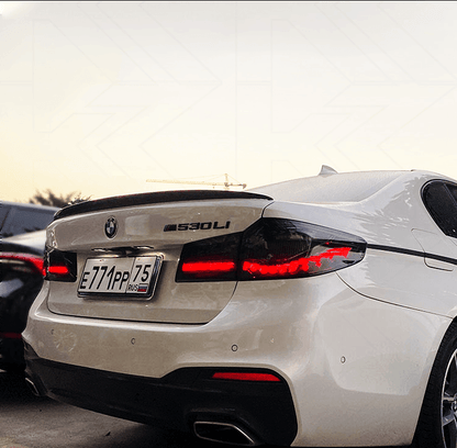 BMW 5-Series G30 G38 M5 Dragon Scale OLED Style Tail Lights (2016-2020)