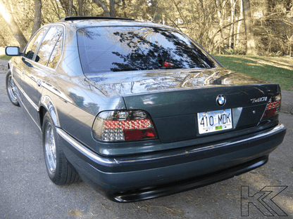 BMW 7-series E38 Chrome Clear LED Taillights Set (1995-2002)