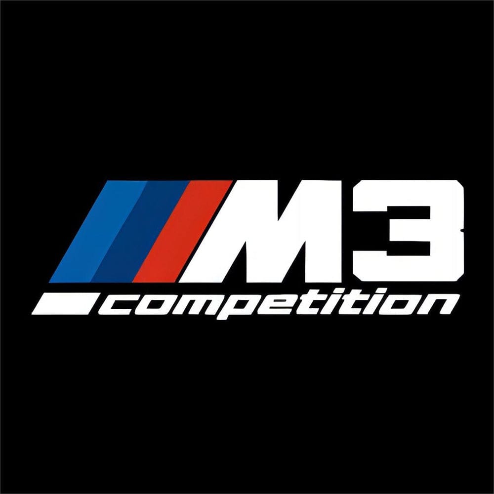 BMW M3 3rd/4th Gen Premium Door Puddle Lights Various Designs 2000-2013